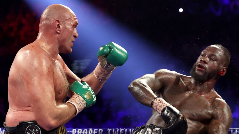 Тайсън Фюри и Дионтей Уайлдър се изправят един срещу друг